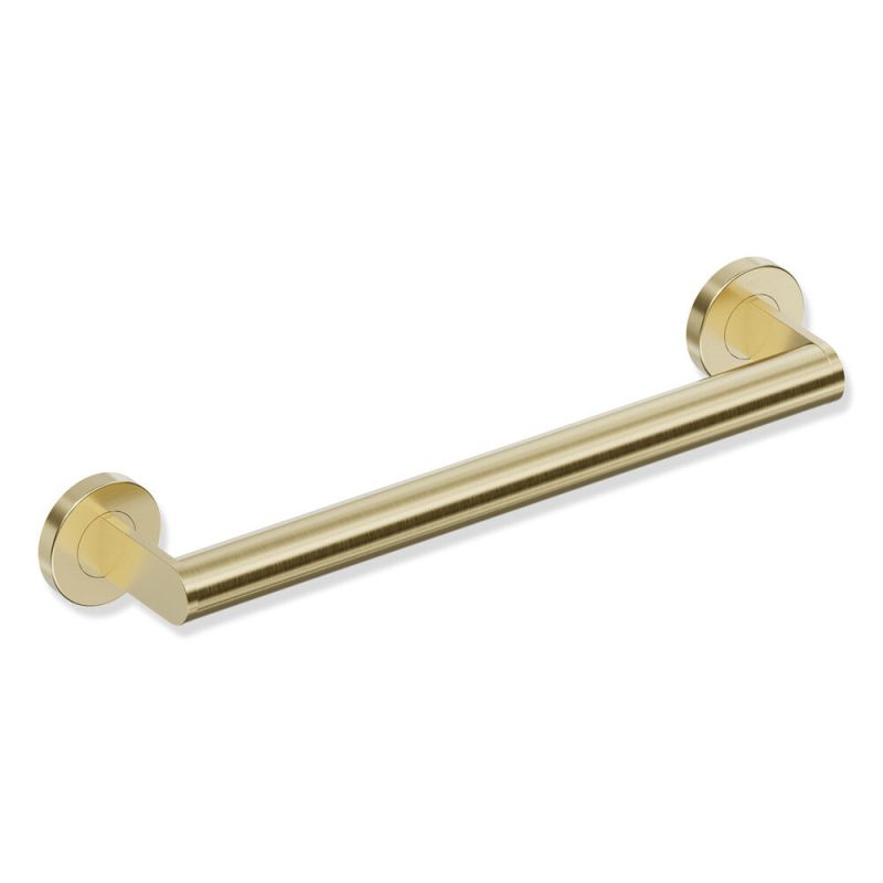 HEWI Metallic 40cm Support Rail - Brushed Brass